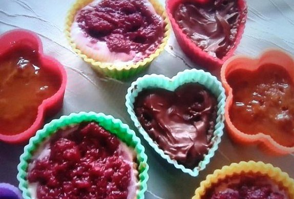 Mini Cheesecaky (3 varianty do silikonových formiček)