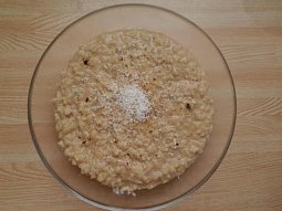 Mléčná rýže "caffé latte coconut"