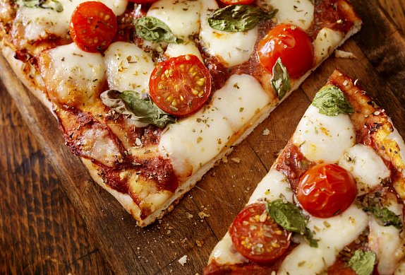 Pizza z listového těsta