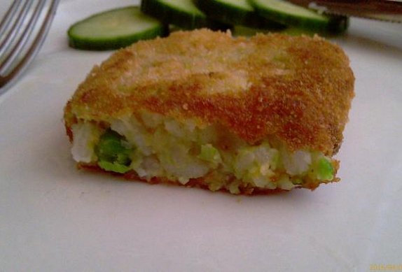 Vegetariánské karbanátky (rýžovo-zeleninové)